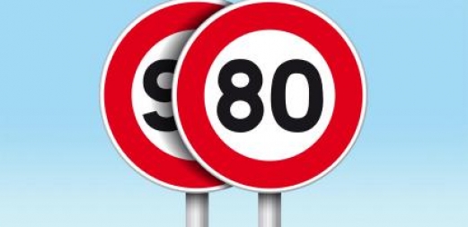 Abaissement de la vitesse limite à 80 Km/h